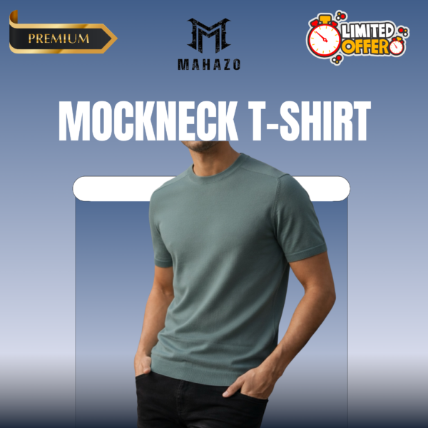 Premium Mock Neck (Pastle)