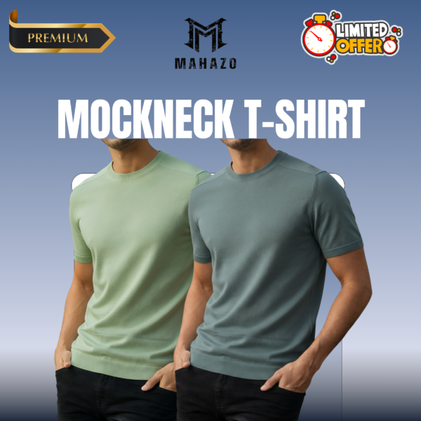 Premium Mock Neck (Lemon-Pastle)