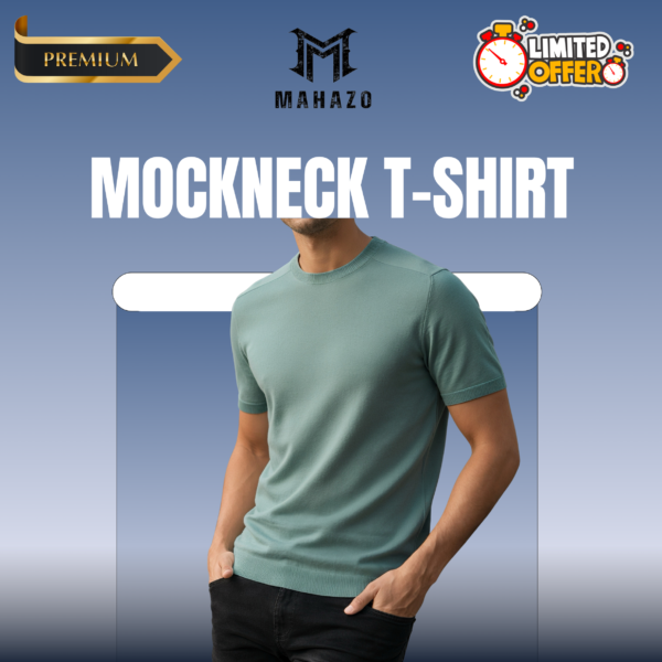 Premium Mock Neck (Mint)