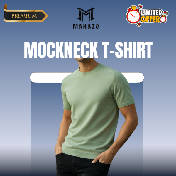 Premium Mock Neck (Lemon)