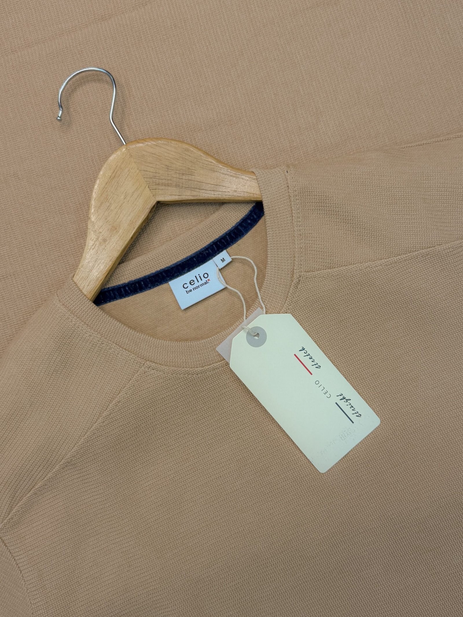 Premium Mock Neck (Lemon-Mint-Beige) - Image 4