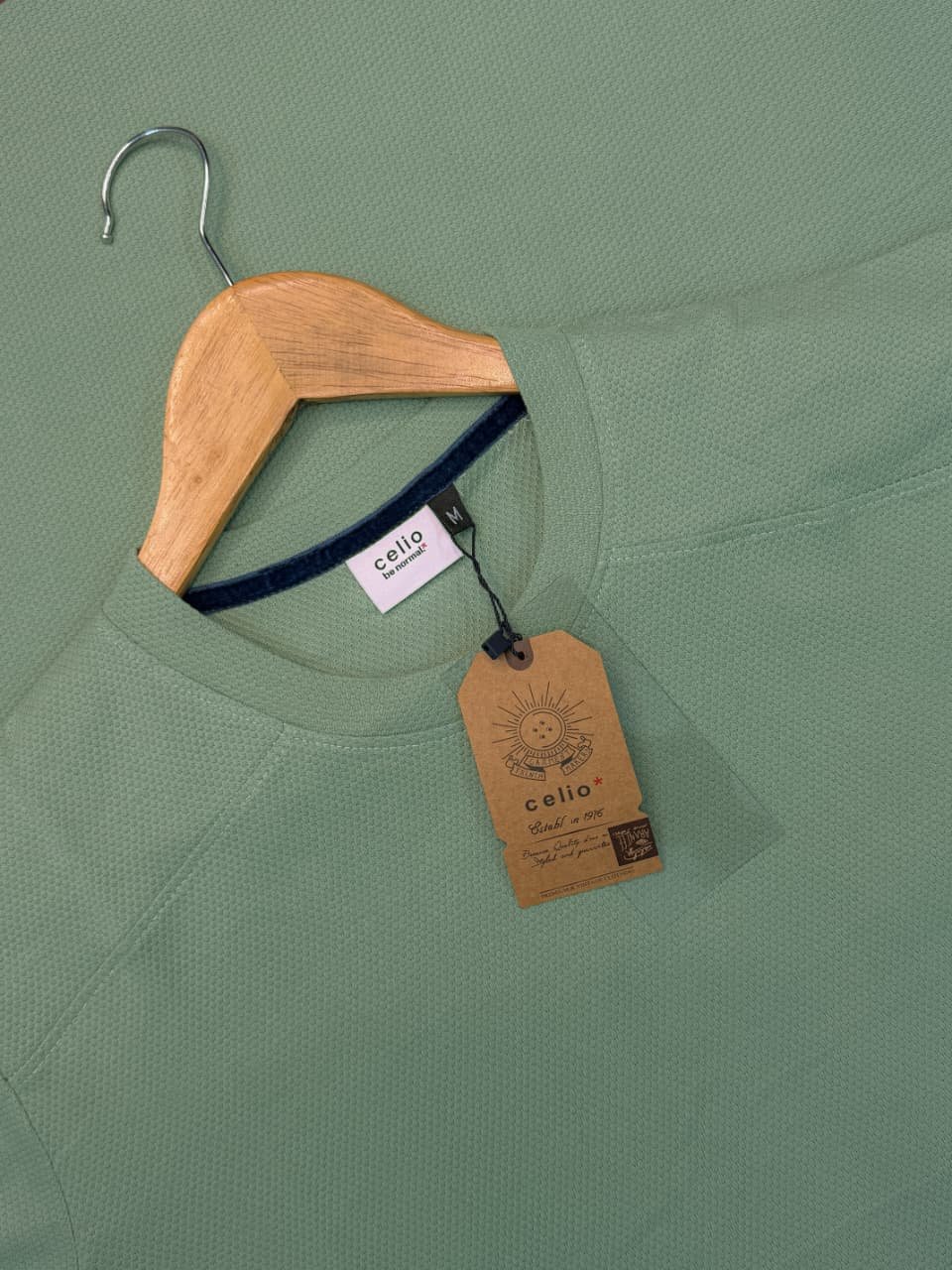 Premium Mock Neck (Lemon-Pastale) - Image 2