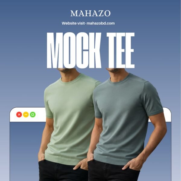 Premium Mock Neck (Lemon-Pastale)