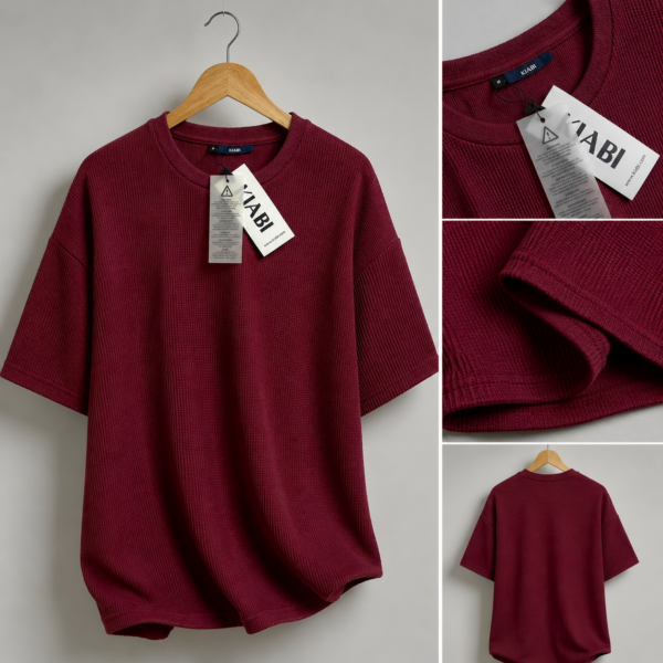 Premium Waffle Drop (Maroon)
