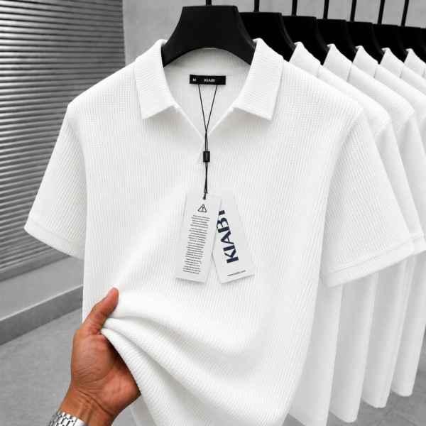 Classic Cuban Polo (White)
