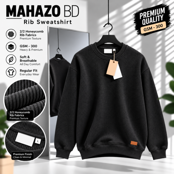 Premium Celio Sweatshirt (Black)
