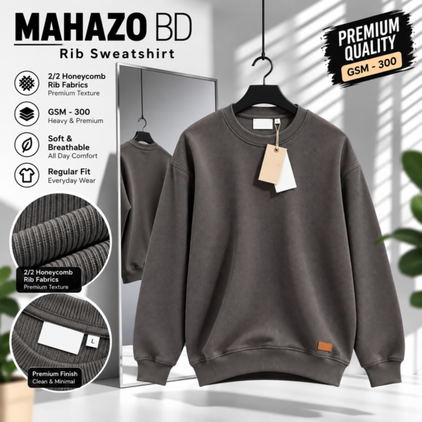 Premium Celio Sweatshirt (Charcoal)